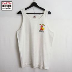 80s90s USA製古着 ヴィンテージ 企業系タンクトップ ミラー社 パロディ 