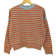 ビームスボーイ BEAMS BOY  7ゲージ ボーダー クルーネック ニット レディース 表記無 