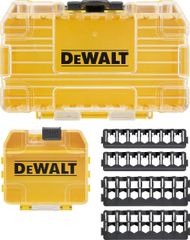 DEWALT デウォルト タフケース(小)セット DT70801-QZ フタ部分にもアクセサリー 装着 高収納力 電工 電設 電気 工事 設備 建築 建設 大工