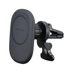 【特価セール】セイワ(SEIWA) 車内用品 ワイヤレス充電器付スマホホルダー Magsafe対応 D601 Apple Iphone12以降用専用 エアコン取付 Quick Charge 最大7.5W