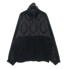 N.HOOLYWOOD (エヌハリウッド) 22AW TRACK JACKET ベロア ジップアップ トラックジャケット ブラック 2222-602のサムネイル