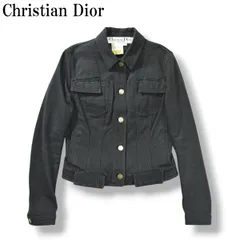 美品✨Christian Dior ガリアーノ期 トロッター柄 デニムジャケット Christian Dior - 美品 Dior 春物 トロッタージャケットの通販
