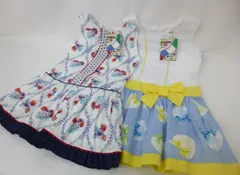 【未使用タグ付き】女児 ノースリーブワンピース  サイズ7　2枚セット