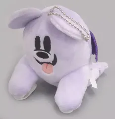 【中古】ぬいぐるみ おばけミッキー(紫) くっつきぬいぐるみ 「ディズニー・ハロウィーン2020」 東京ディズニーリゾート限定