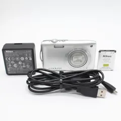 極美品✨ Nikon COOLPIX S3300 デジカメ コンデジ シルバー 極美品✨ Nikon COOLPIX S3300 デジカメ コンデジ シルバー