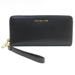 MICHAEL KORS マイケルコース 32S5GTVE9L ラウンドファスナー 長財布 ブラック ※中古