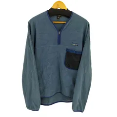 パタゴニア patagonia 90s 98SS MADE IN USA CAPILENE メッシュポケット ハーフジップフリース メンズ import：L 