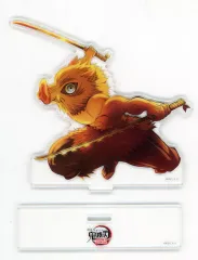 【中古】アクリルスタンド・アクリルパネル 嘴平伊之助 「劇場版 鬼滅の刃 無限城編 第一章 猗窩座再来 キービジュアル ランダムアクリルスタンドB」 劇場グッズ