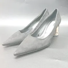 ◇ ⊇ ZARA ザラ チャンキーヒール パンプス サイズ39 ブラック レディース E  【1501160003911】