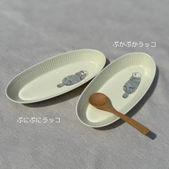 昭和レトロ ねこ柄 陶器トレー NYANNEES - メルカリ