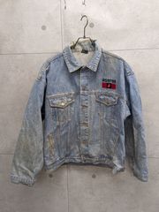 ローリングストーンズ 1997ツアー デニムジャケット Lサイズ RS9798 90sビンテージ Rolling Stones＊mff013