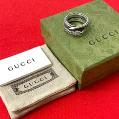 極美品‼️GUCCI 指輪　Gリング 18号 美品 GUCCI 指輪 Gリング 18号