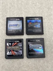 ポケットモンスター 　DS ソフト4点