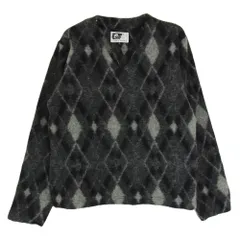 Engineered Garments エンジニアードガーメンツ アーガイル Vネック セーター ニット ブラック系 S【中古】のサムネイル