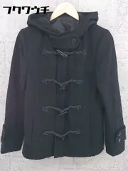 ■ Lui's ルイス 長袖 ダッフル コート サイズM ブラック メンズ 【中古】 【1002800432806】のサムネイル