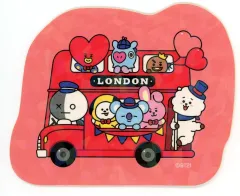 【中古】シール・ステッカー ホログラムステッカー(UK) 「BT21カフェ2019 WORLD」
