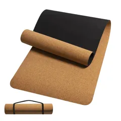 IKEA KASEBERGA Yoga Mat Durable Thick Knee Pad Exercise Cork Brown