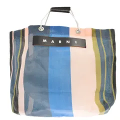 MARNI (マルニ) FLOWER CAFE BAG フラワー カフェ トート バッグ ブルー/ピンク/カーキのサムネイル
