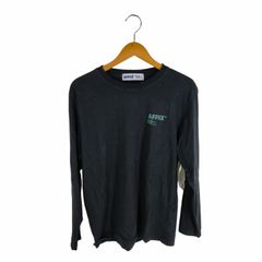 アフィックス AFFIX STANDARDISED LOGO LONG SLEEVE TEE クルーネック プリントロングカットソー メンズ JPN：M 