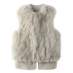 ファーベスト　ノーカラーファーベスト　インポート