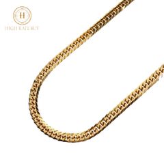 【新品】喜平ネックレス K18 18金 750 6面ダブル 30.2g 50cm 4.4mm キヘイ チェーン 金ネックレス 造幣局検定マーク 30g 60cm メンズ アクセサリー