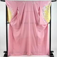 D211 振袖　nakano hiromichi ナカノヒロミチ　正絹　着物 D211 振袖 nakano hiromichi ナカノヒロミチ 正絹 着物