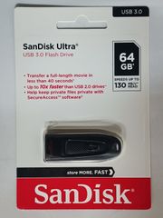【新品・未開封】サンディスク USB3.0フラッシュメモリ 64GB SDCZ48-064G-U46