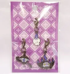 【中古】キーホルダー・マスコット(キャラクター) ヒトモシ・ランプラー・シャンデラ メタルチャームset 「ポケットモンスター」 ポケモンミュージアムパーティ