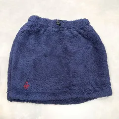 【新品】CHUMS　キッズ　フリース　ボア　スカート　Kid's XL (130-145cm)    ネイビーのサムネイル