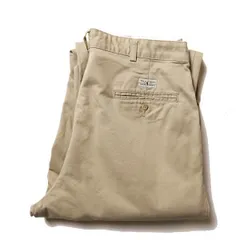 90's ポロラルフローレン 2タック コットン チノパンツ (34×34) カーキ ポロチノ チノパン 90年代 メキシコ製 旧タグ オールド Y2K　アメリカ古着 USED  ビンテージ ヴィンテージ