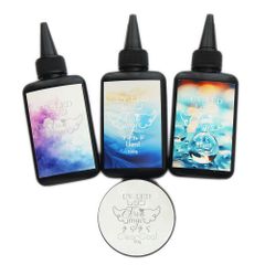 Trois anges コスパ最高 UV-LEDレジン液 3本セット