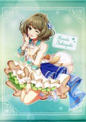 [중고] 태피스트리 타카가키 카에데 A2 태피스트리 [아이돌 마스터 신데렐라 걸스×로손] Loppi·HMV & BOOKS online 한정