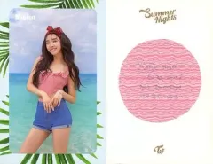 【中古】コレクションカード(女性) TWICE/ナヨン/2nd Special Album CD「Summer Nights」付属メッセージフォトカード