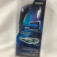 SONY 3Dメガネ TDG-BR100/50 4個とトランスミッター Sony 3D Glasses TDG-BR100 for Sony Bravia TV w/ bags