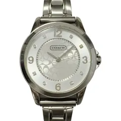 COACH(コーチ) 腕時計■美品 CA.13.7.14.0446 レディース シルバー COACH(コーチ) 腕時計□美品 CA.13.7.14.0446 レディース シルバー
