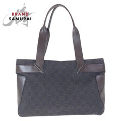 美品 FENDI フェンディ ズッキーノ ブラウン ゴールド金具 キャンバス  