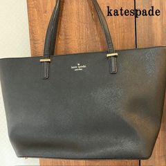 <<『ニコ様』専用>> ケイトスペード　katespade トートバック　PVCレザートートバック　ブラック