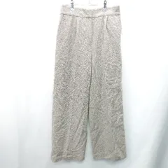 ◇ B:MING LIFE STORE by BEAMS ビームス ストレートパンツ サイズL グレー系 レディース E  【1408060014415】