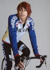 【中古】生写真(男性) 東啓介(葦木場拓斗)/膝上・ユニフォーム.長袖・自転車・キャラクターショット/舞台『弱虫ペダル』～箱根学園新世代、始動～トレーディングブロマイド