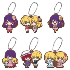 【中古】キーホルダー 全6種セット 「【推しの子】 カプセルラバーマスコット01」