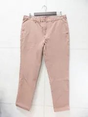 UNIQLO ユニクロ スキニーフィットチノ2WAYストレッチ 無地 ブラウン系 ウエスト91センチ 321-433333