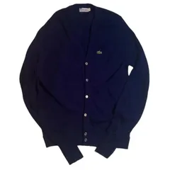 70's IZOD LACOSTE Acrylic Cardigan ラコステ カーディガン あいみょん