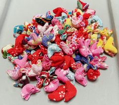 カラフルくくり花♡