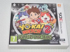 3DS★Yo-KAI WATCH 2 ESPRITS FARCEURS 海外版 EU版★箱付・ソフト付★動作確認済