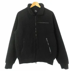 ナイキ エスビー NIKE SB シェルパフスケートボード フリースジャケット ダブルジップ CK5286-010 黒 ブラック M ■GY01のサムネイル