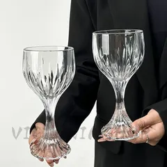 Baccarat クリスタルグラス エッチング装飾グラス　新品　未使用 Baccarat エッチングワイングラス 、おまけ箱1つ - メルカリ