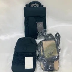 A【中古】adidas アディダス 3点セット ショルダー サコッシュ まとめ売り マルチSPバッグ カモ 迷彩柄 バッグ オリジナル