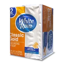 化粧石鹸 ホワイトレイン モイスチャーライジングバーソープ クラシックゴールド 115g×2個パック White Rainのサムネイル