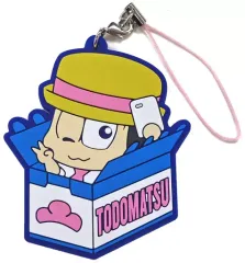 【中古】ストラップ(キャラクター) トド松 「おそ松さん 出荷され松! ラバーストラップ」 ローソン Loppi限定