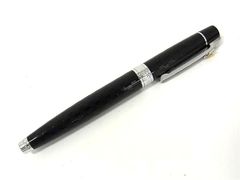 黒いキャップ式万年筆 ブラック 文房具筆記用具万年筆 父の日就職祝い
